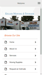 Mobile Screenshot of kellermoving.com